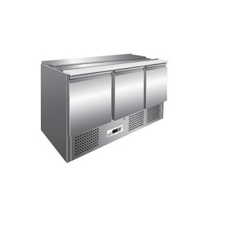 3 DOOR SALADETTE COUNTER 1340 BLUELINE - SALAD DISPLAYS & SALAD COUNTERS Kenya